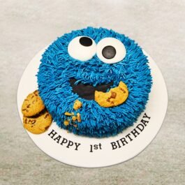 Cookie Monster Cake