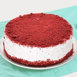 Round Shape Red Velvet Cake