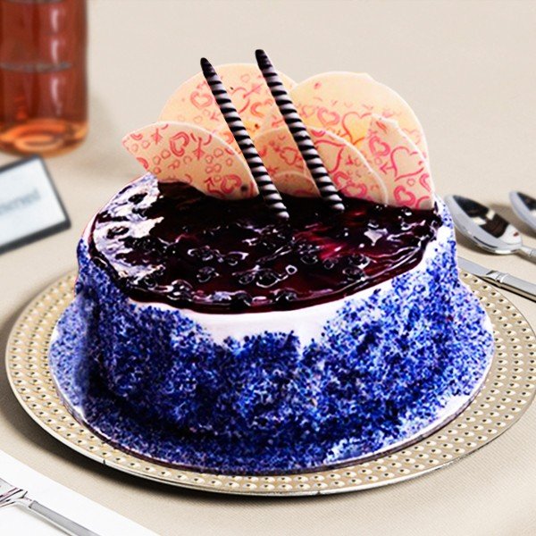 Blueberry Jelly Cake - Cake Wale