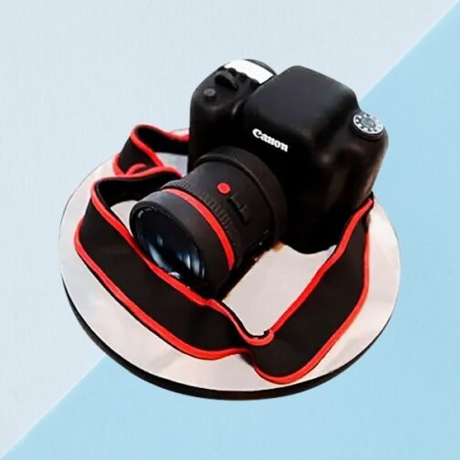 Branded Camera Cake