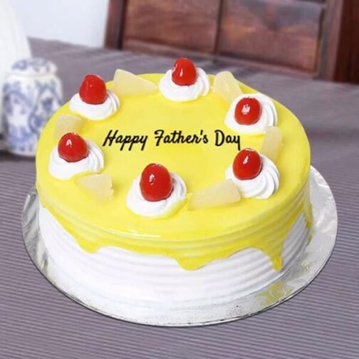 Father's Day Pineapple Cake