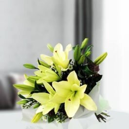 Yellow Lily Bunch